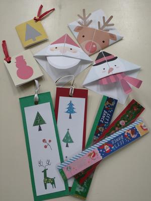 今年のクリスマス栞