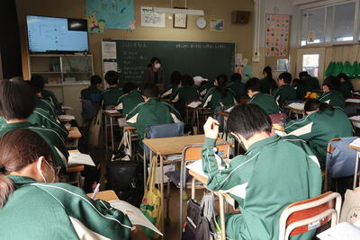 １年１組授業風景